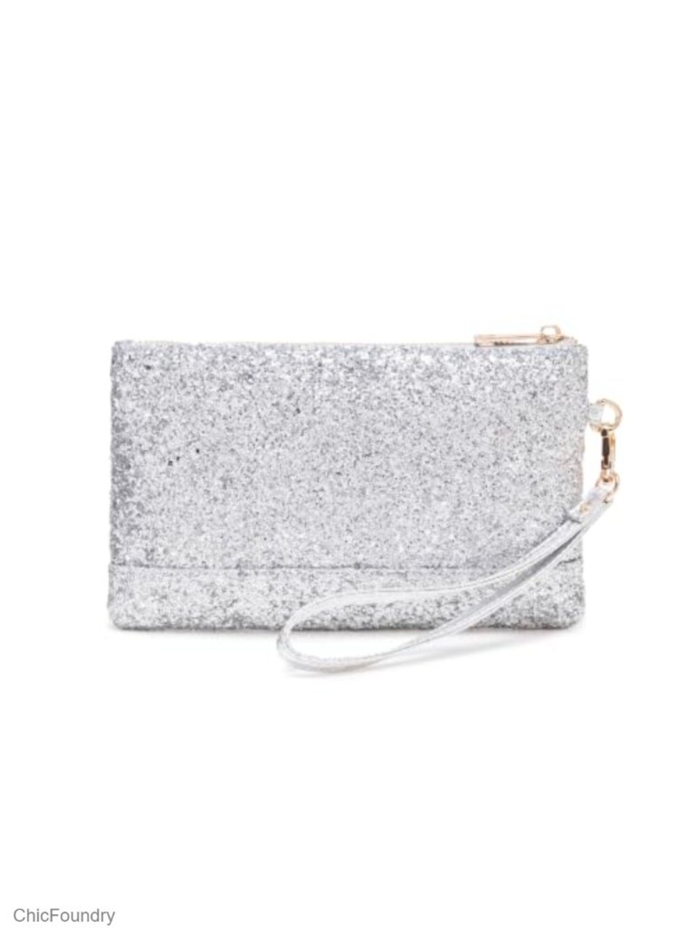 Glitter Evening Clutch Purse Bride Wedding Bling Handbag Wristlet